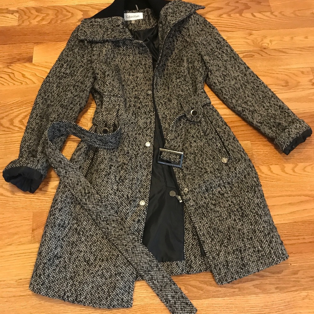 Tweed Peacoat